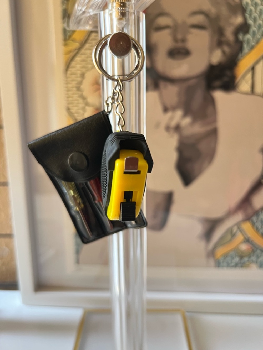 NEW Mini Tape Measure & Screwdriver Keychain Set - Picture 4 of 6